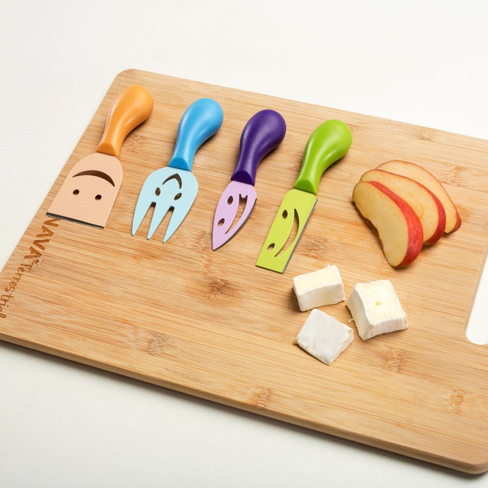Steel cheese knives 4 pcs.