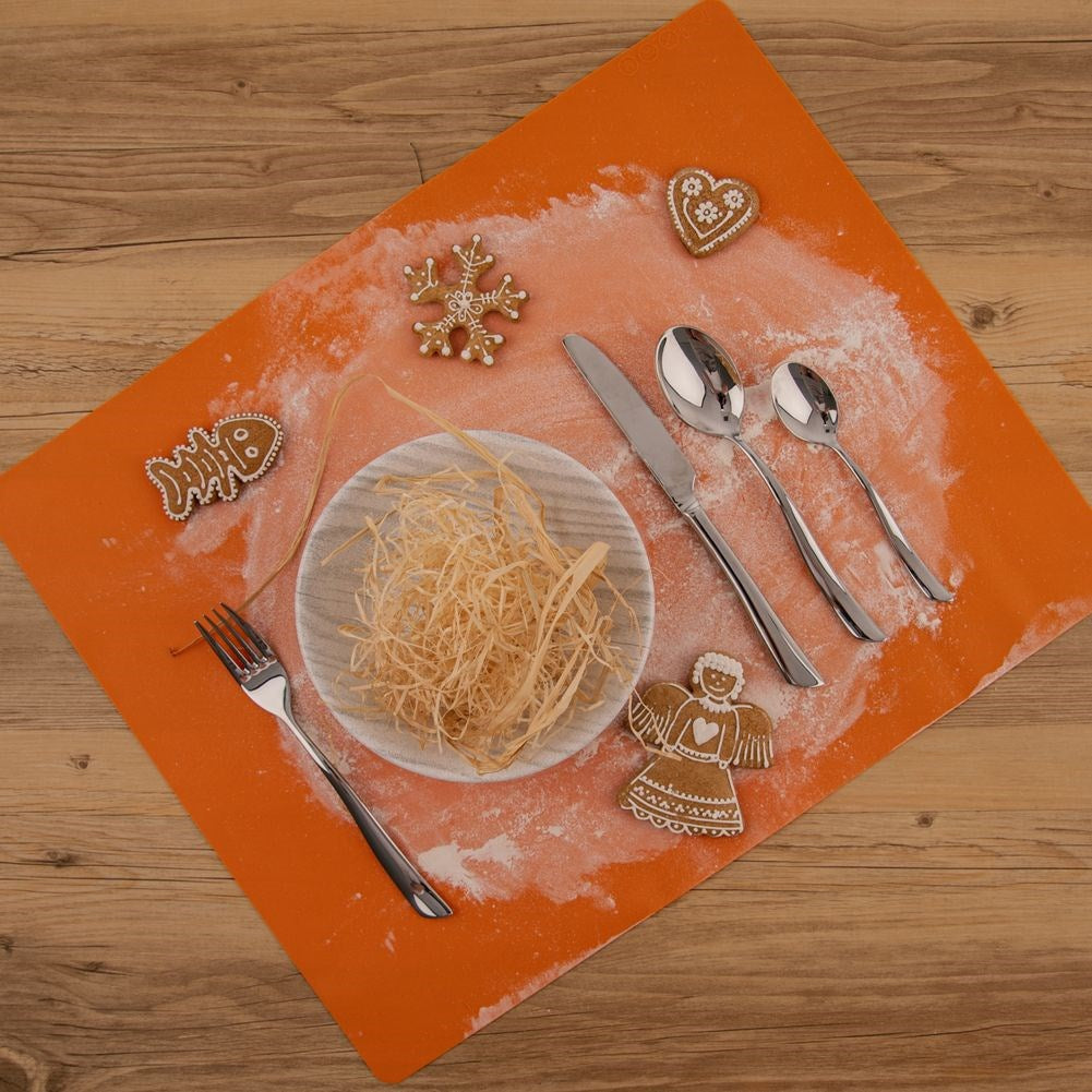 Steel cutlery set for 6 people, 24 pieces