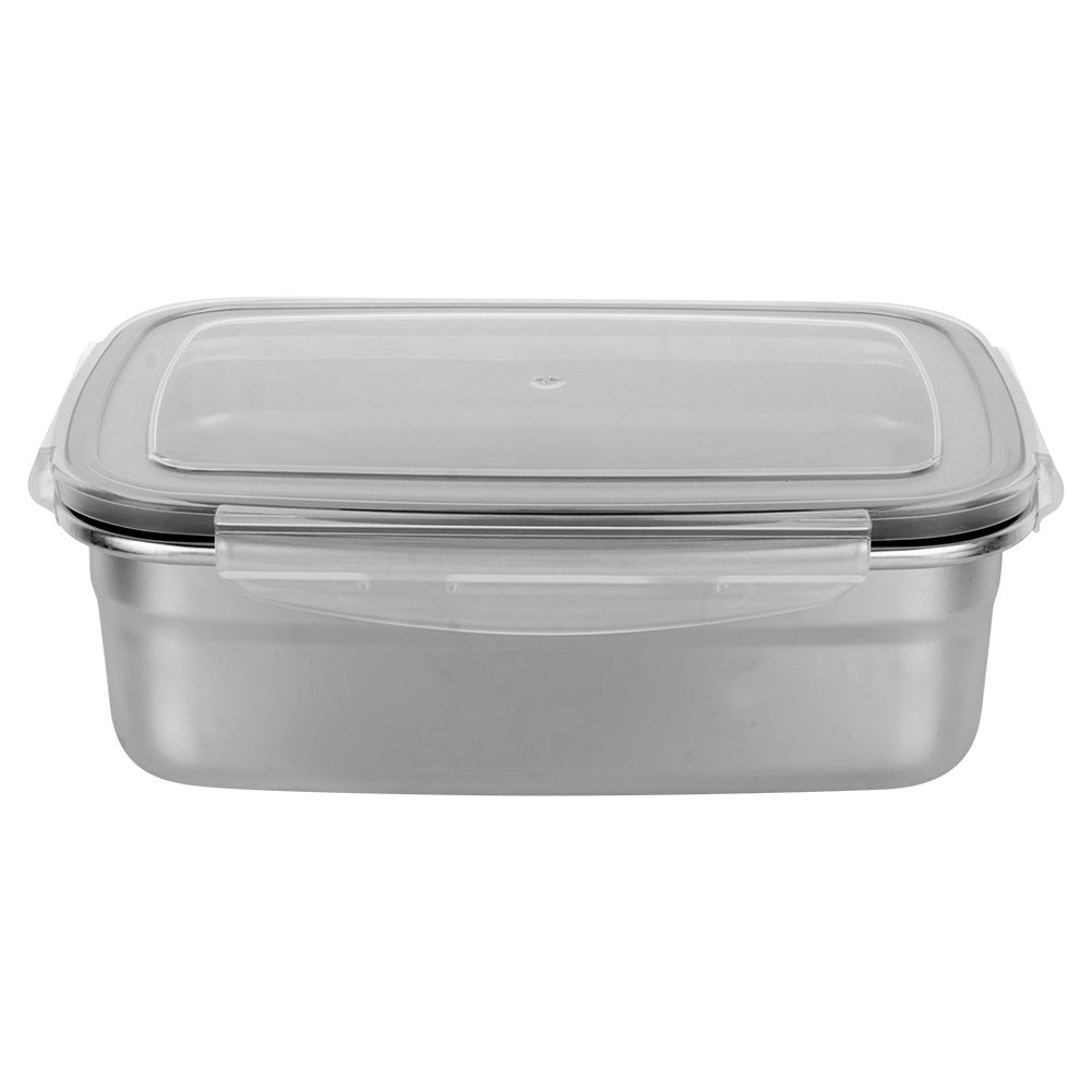 Steel food container with lid and seal 1.25 l