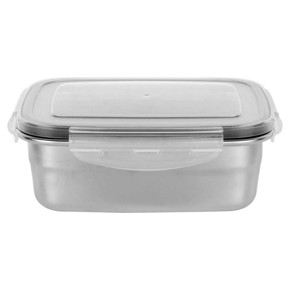 Steel food container with lid and seal 500 ml