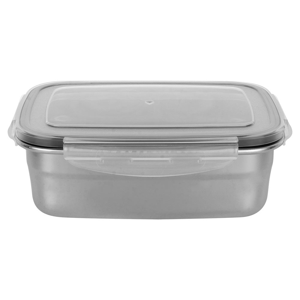 Steel food container with lid and seal 700 ml