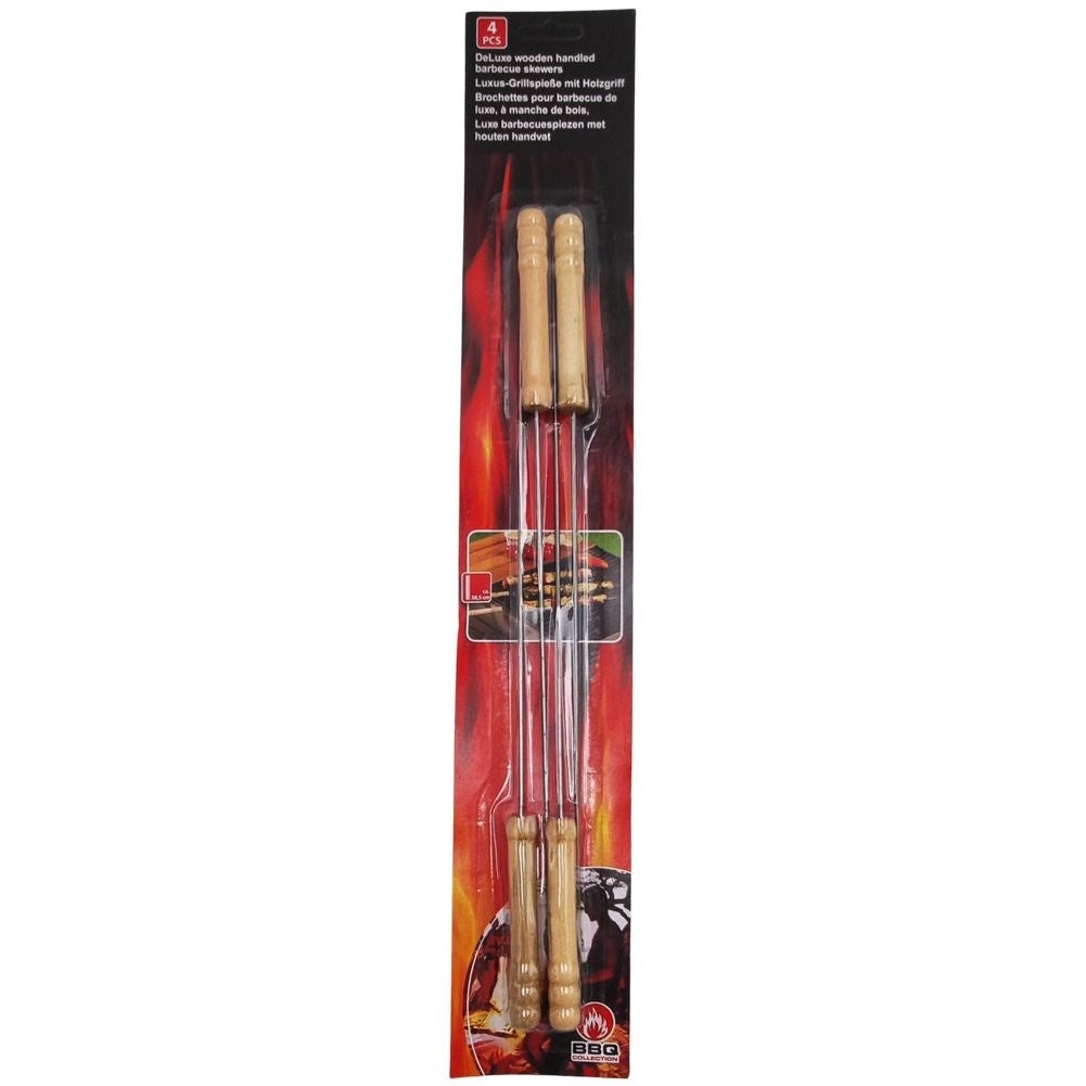 Steel grill skewers: Perfect for vegetables and meat