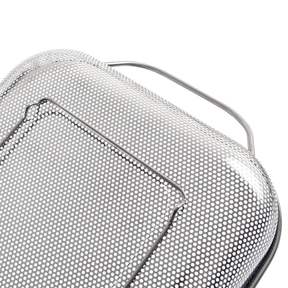 Steel kitchen strainer ANETT 43x25x9 cm