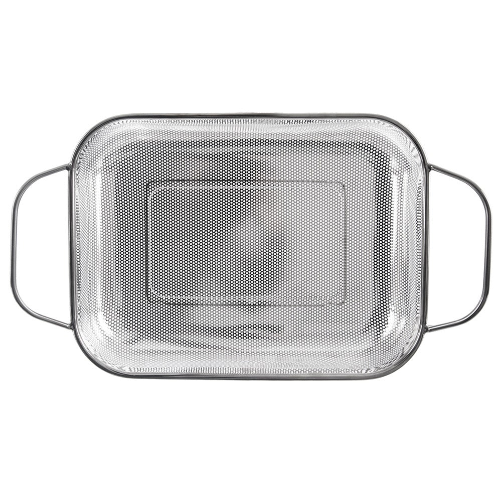 Steel kitchen strainer ANETT 43x25x9 cm