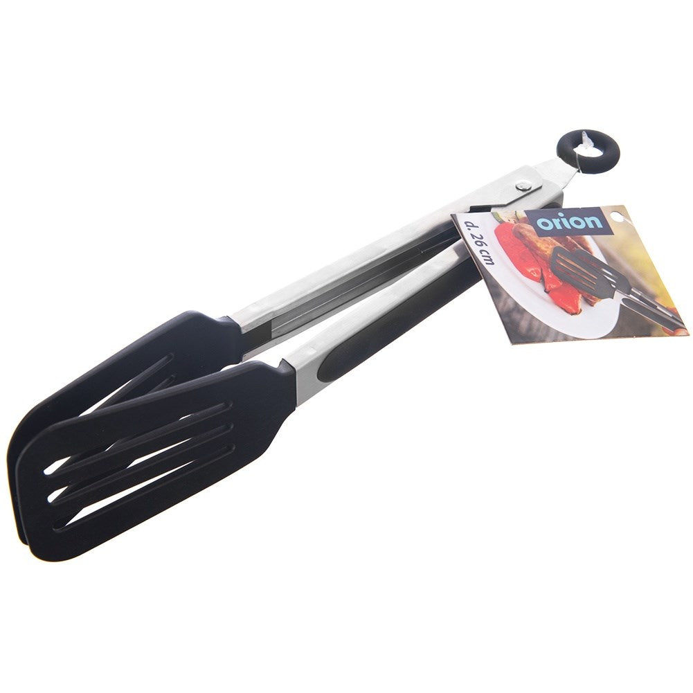 Steel kitchen tongs 26 cm