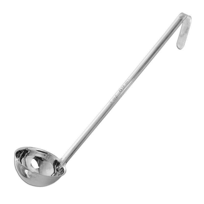 Steel ladle 75 ml, 31 cm