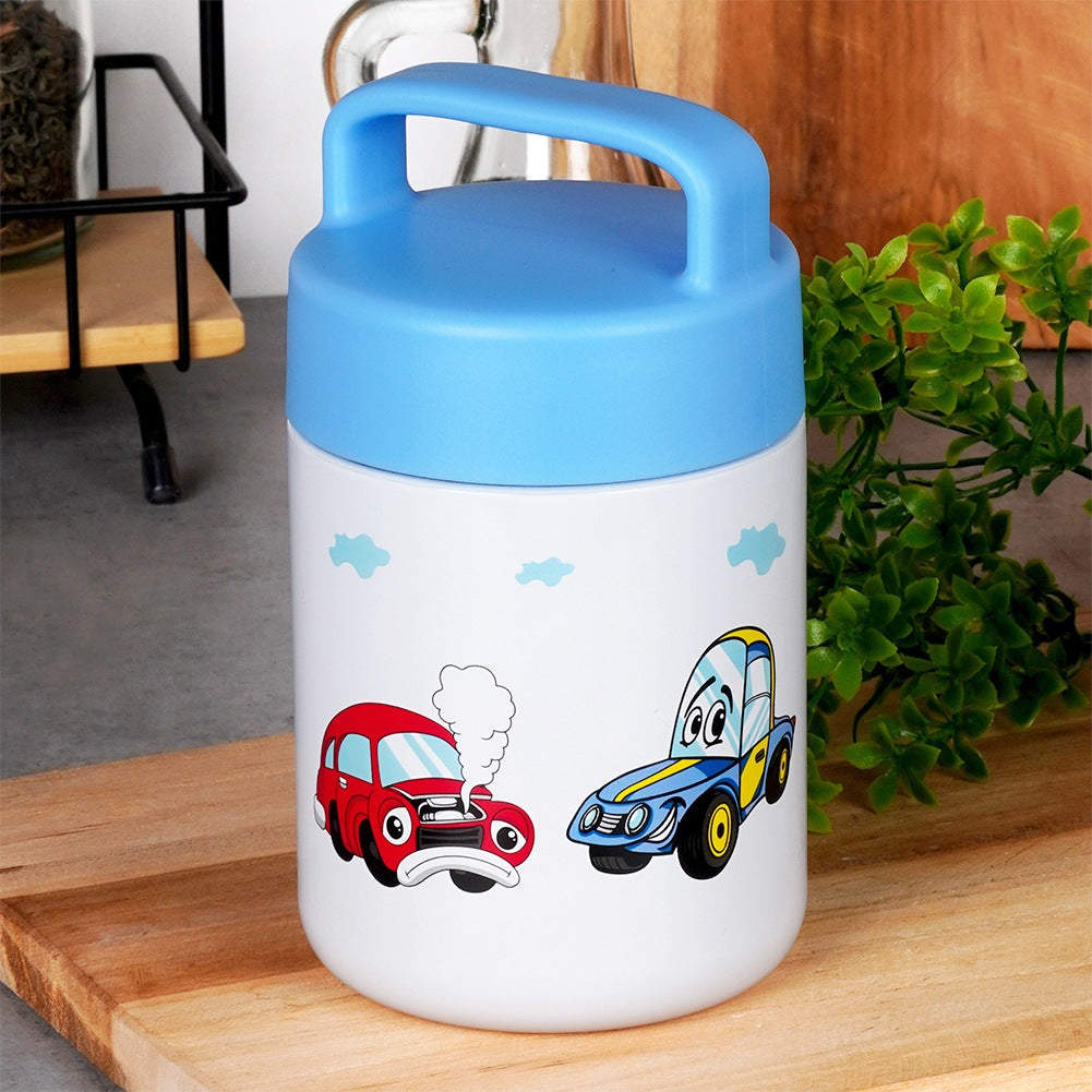 Steel lunch thermos AUTO 450 ml