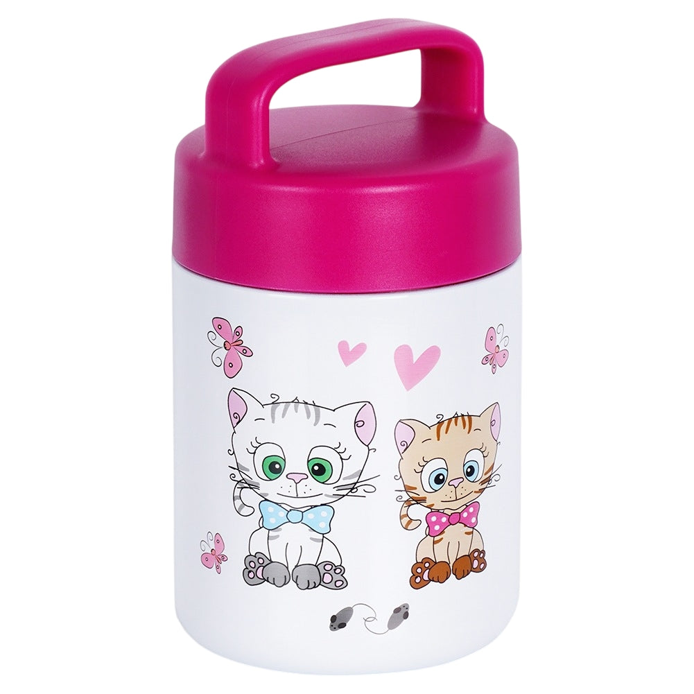 Steel lunch thermos CAT 450 ml