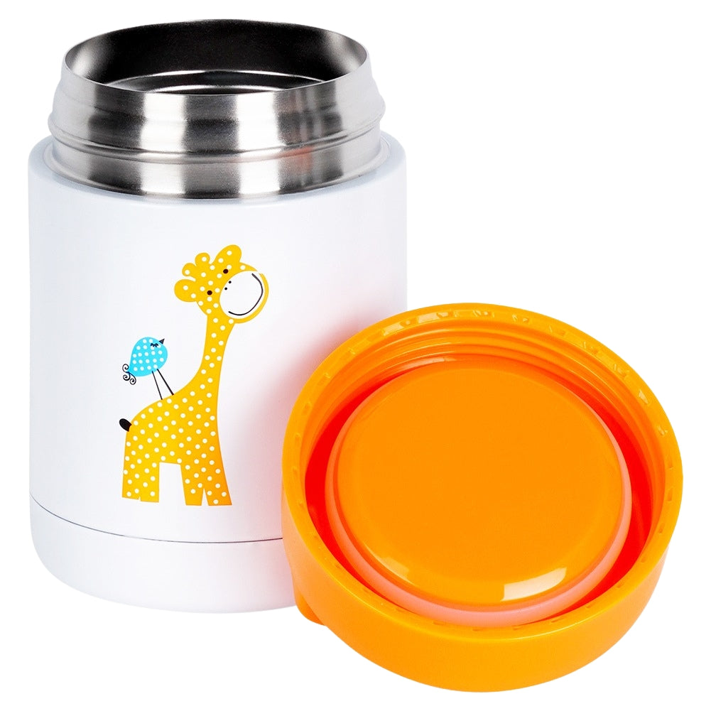 Steel lunch thermos GIRAFFE 450 ml