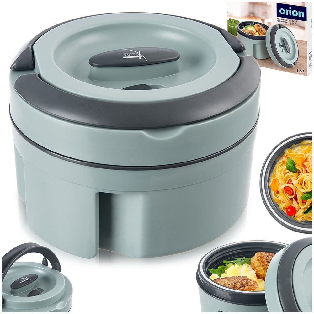 Steel lunch thermos TERMO 2.4 l