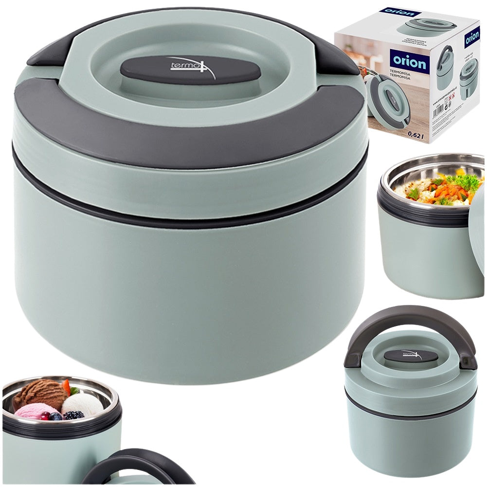 Steel lunch thermos TERMO 620 ml