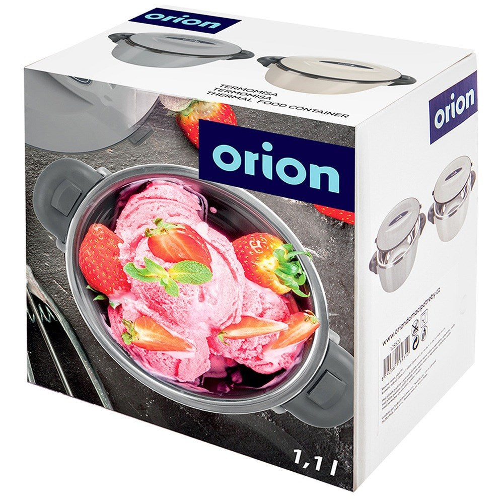 ORION Thermal bowl 1.1 liters plastic/stainless steel 128519