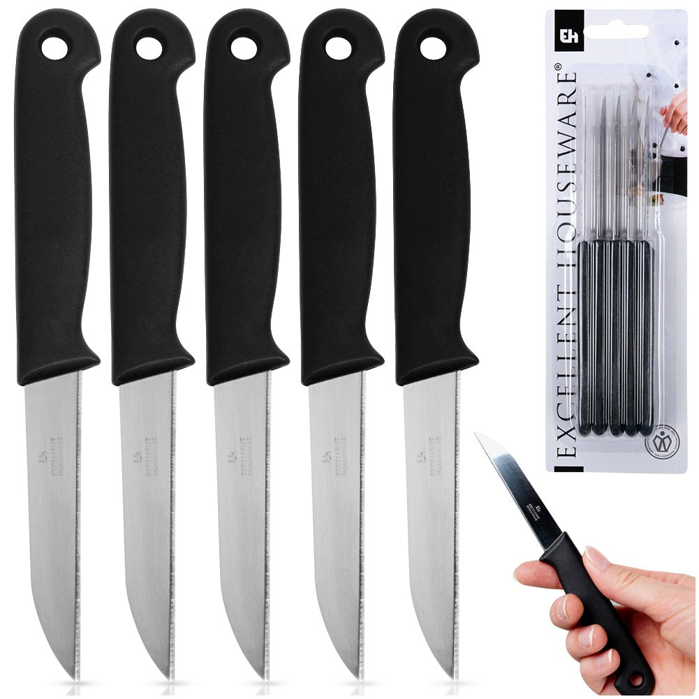 Steel peeling knife 5 pcs.