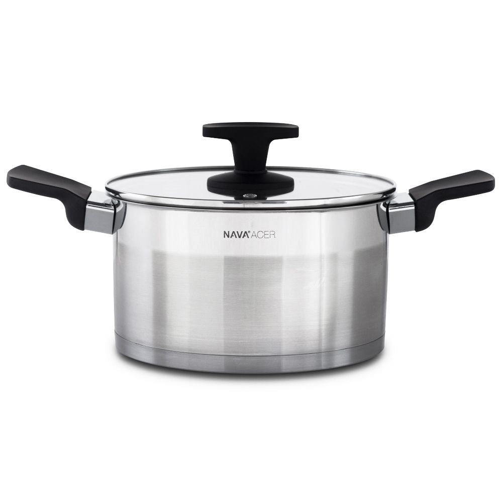 Steel pot with lid ACER 22 cm, 4.5 l