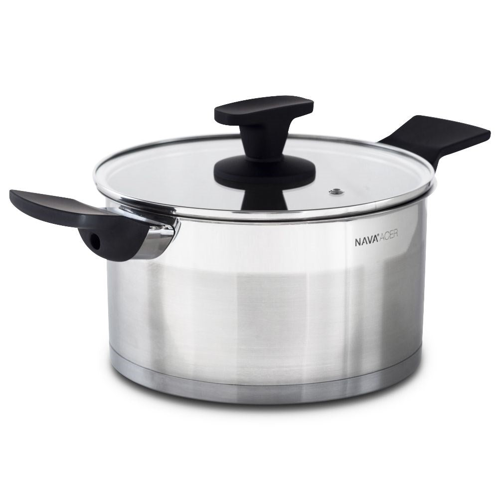 Steel pot with lid ACER 22 cm, 4.5 l
