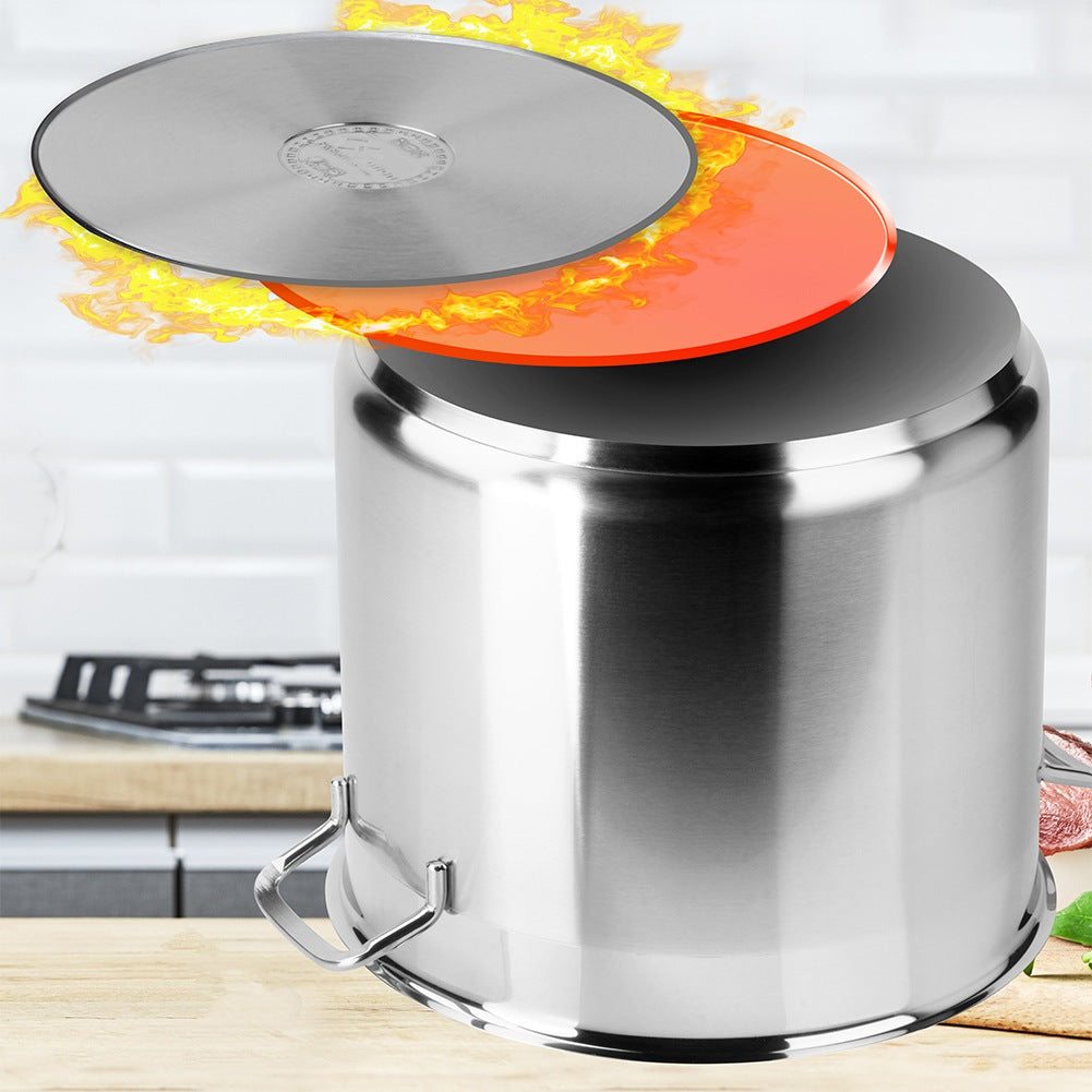 Steel pot with lid ANETT 30 cm, 18 l