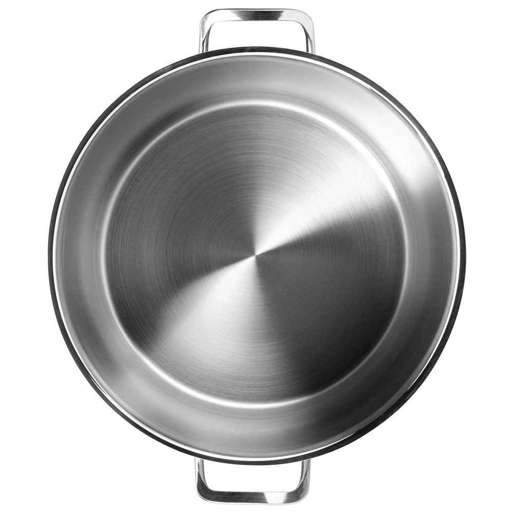 Steel pot with lid ANETT 30 cm, 18 l