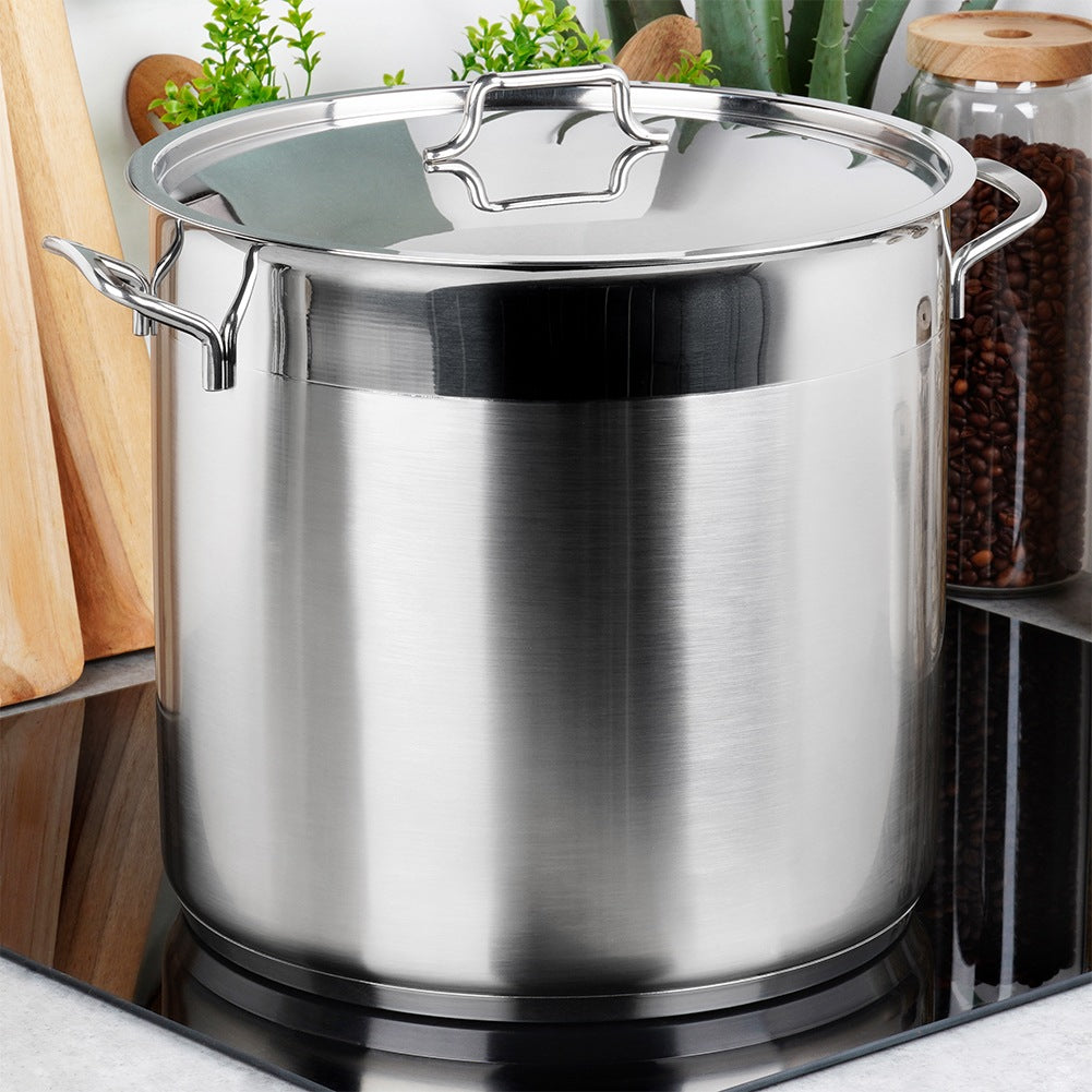 Steel pot with lid ANETT 30 cm, 18 l