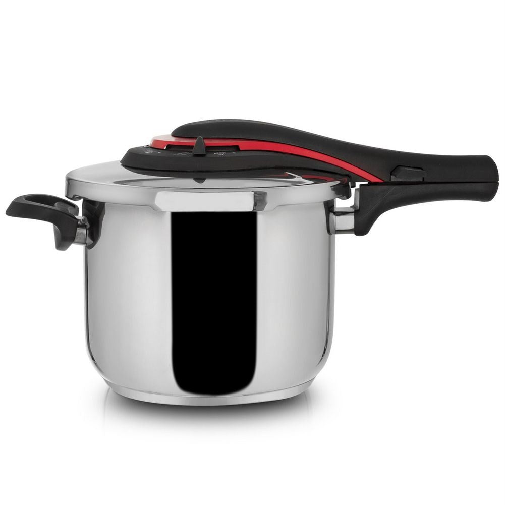 Steel pressure cooker 6 l