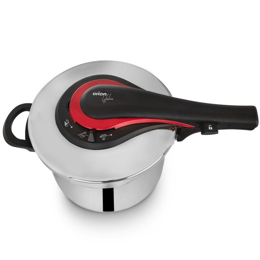 Steel pressure cooker 6 l