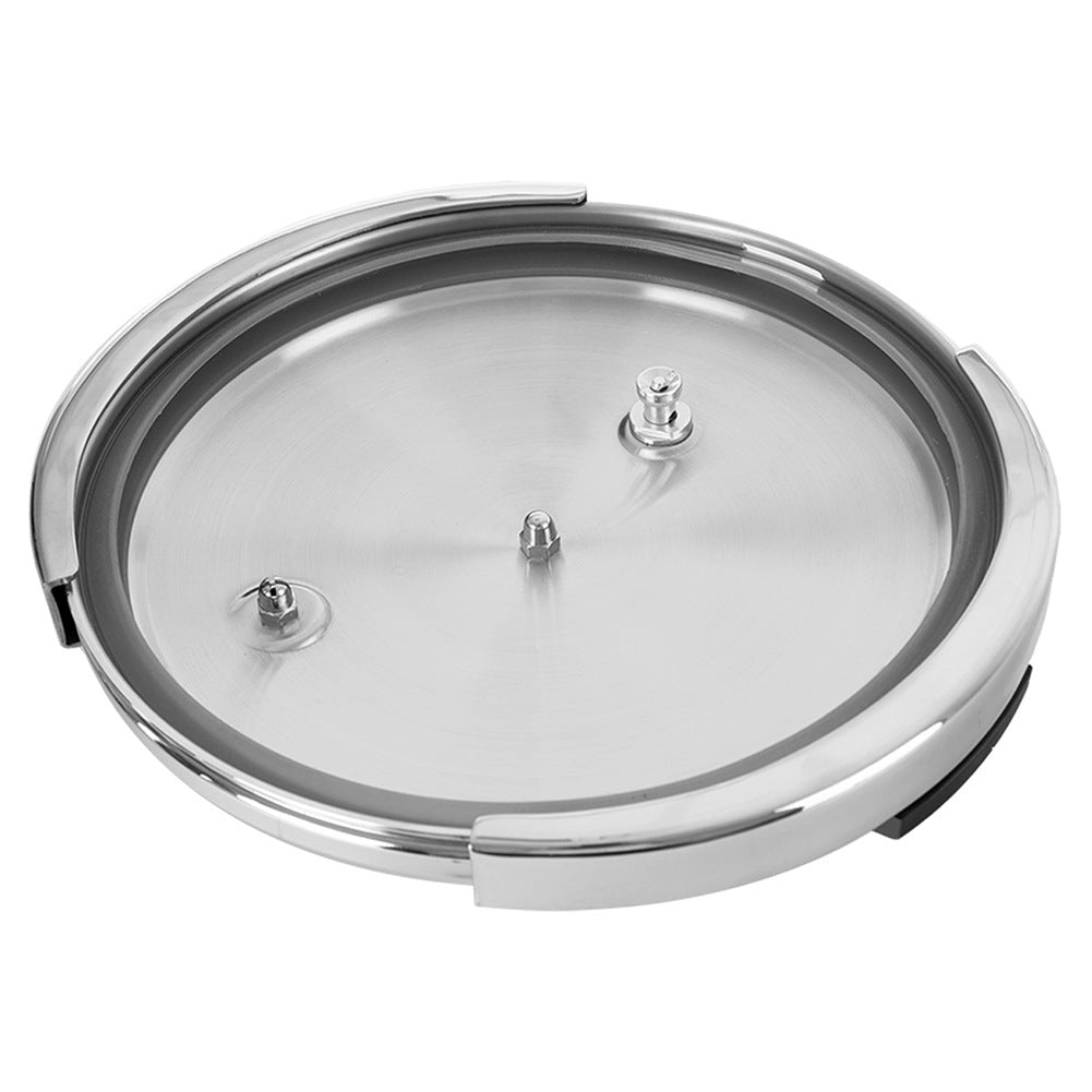 Steel pressure cooker with automatic closing STORM 5 l