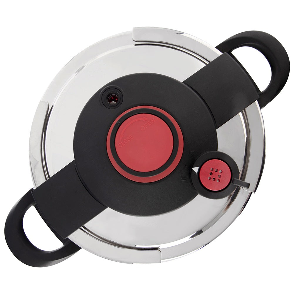 Steel pressure cooker with automatic closing STORM 5 l