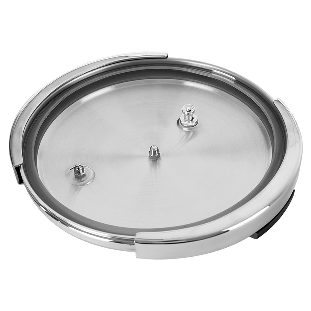 Steel pressure cooker with automatic closing STORM 7 l