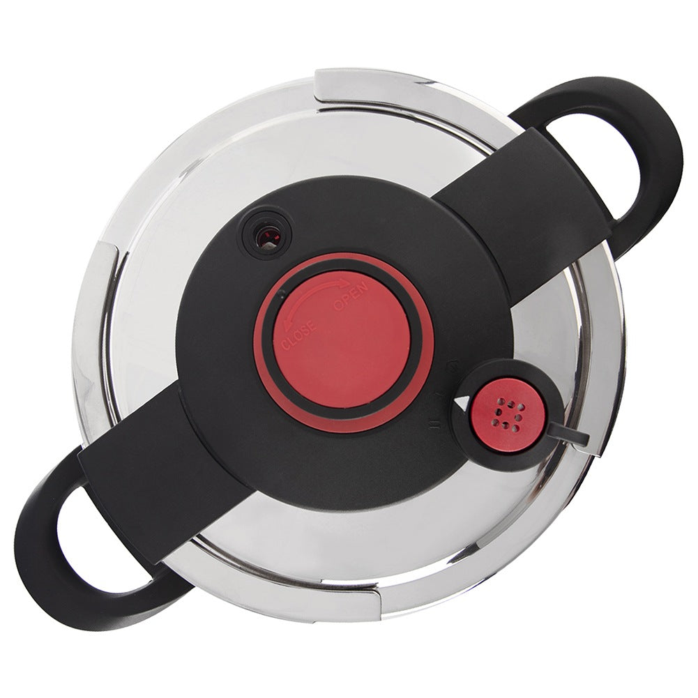 Steel pressure cooker with automatic closing STORM 7 l