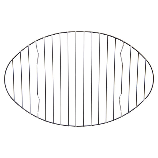 Steel roasting pan rack 32.5x21 cm