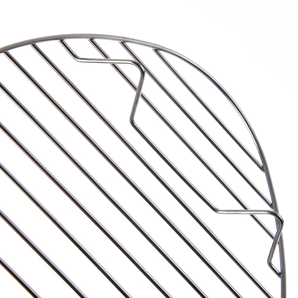 Steel roasting pan rack 32.5x21 cm