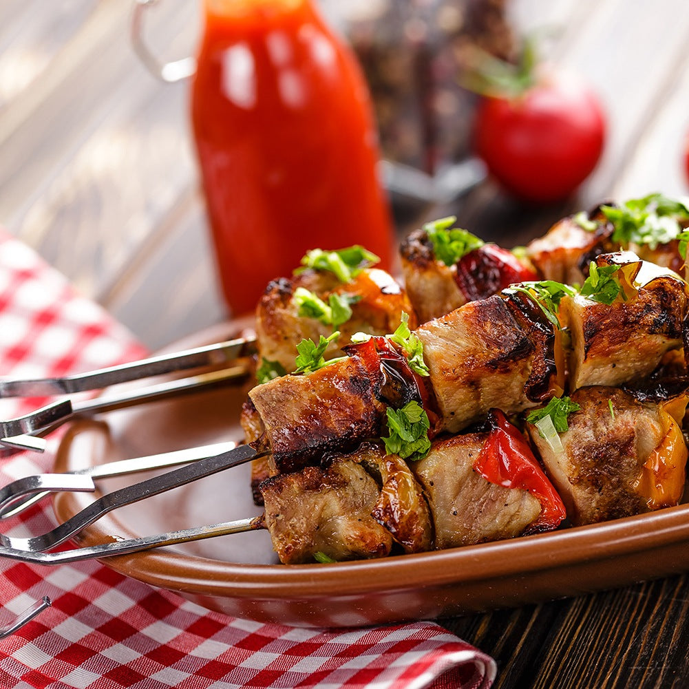 Steel skewers 38.5 cm 10 pcs.