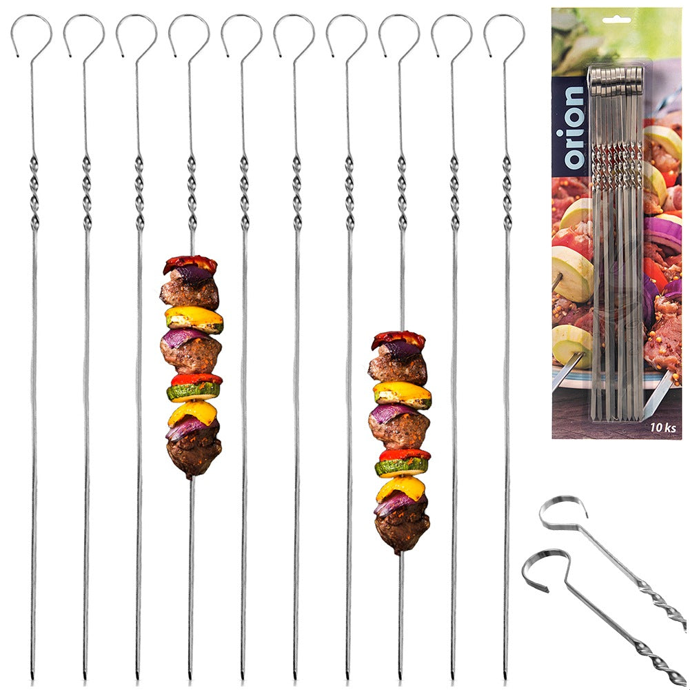 Steel skewers 38.5 cm 10 pcs.