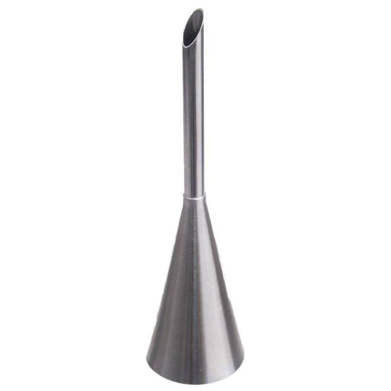 Steel tip for decorating and filling desserts