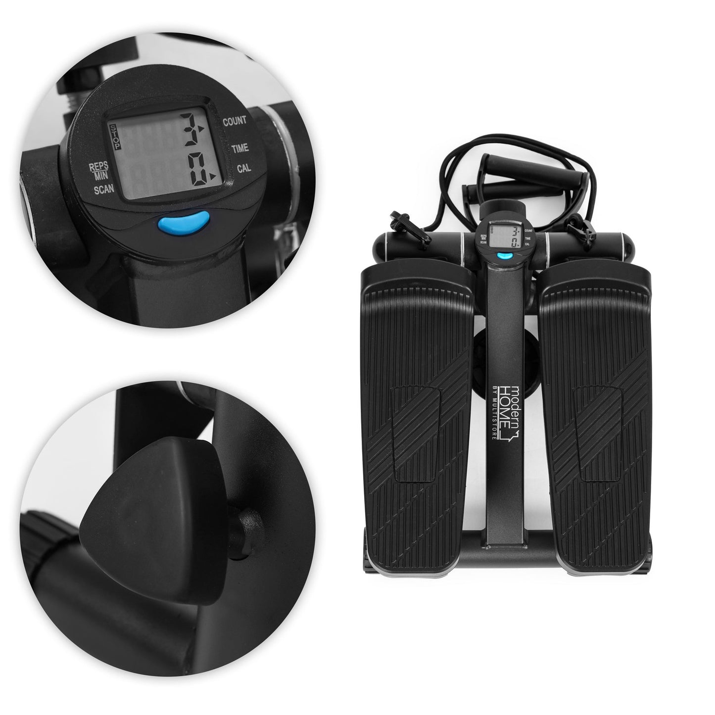 Stepper with Expanders, Counter Display for Fitness