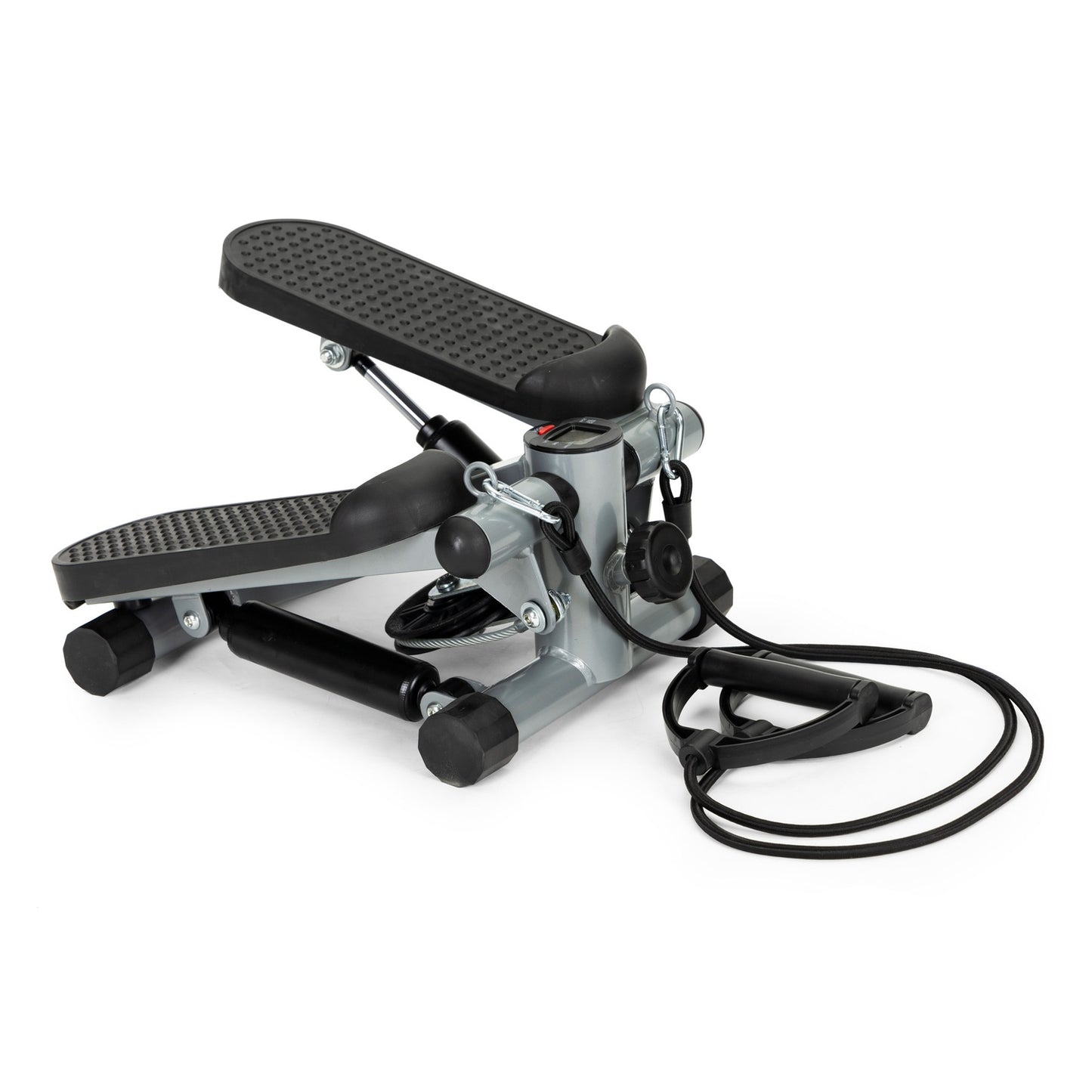 Stepper with a counter with links for fitness exercises