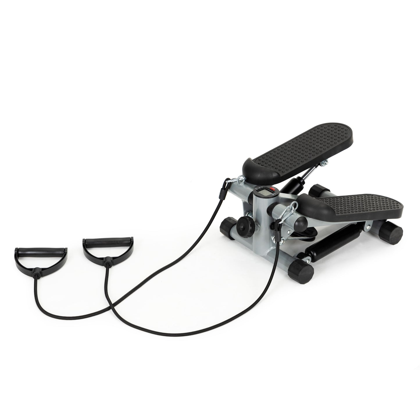 Stepper with a counter with links for fitness exercises