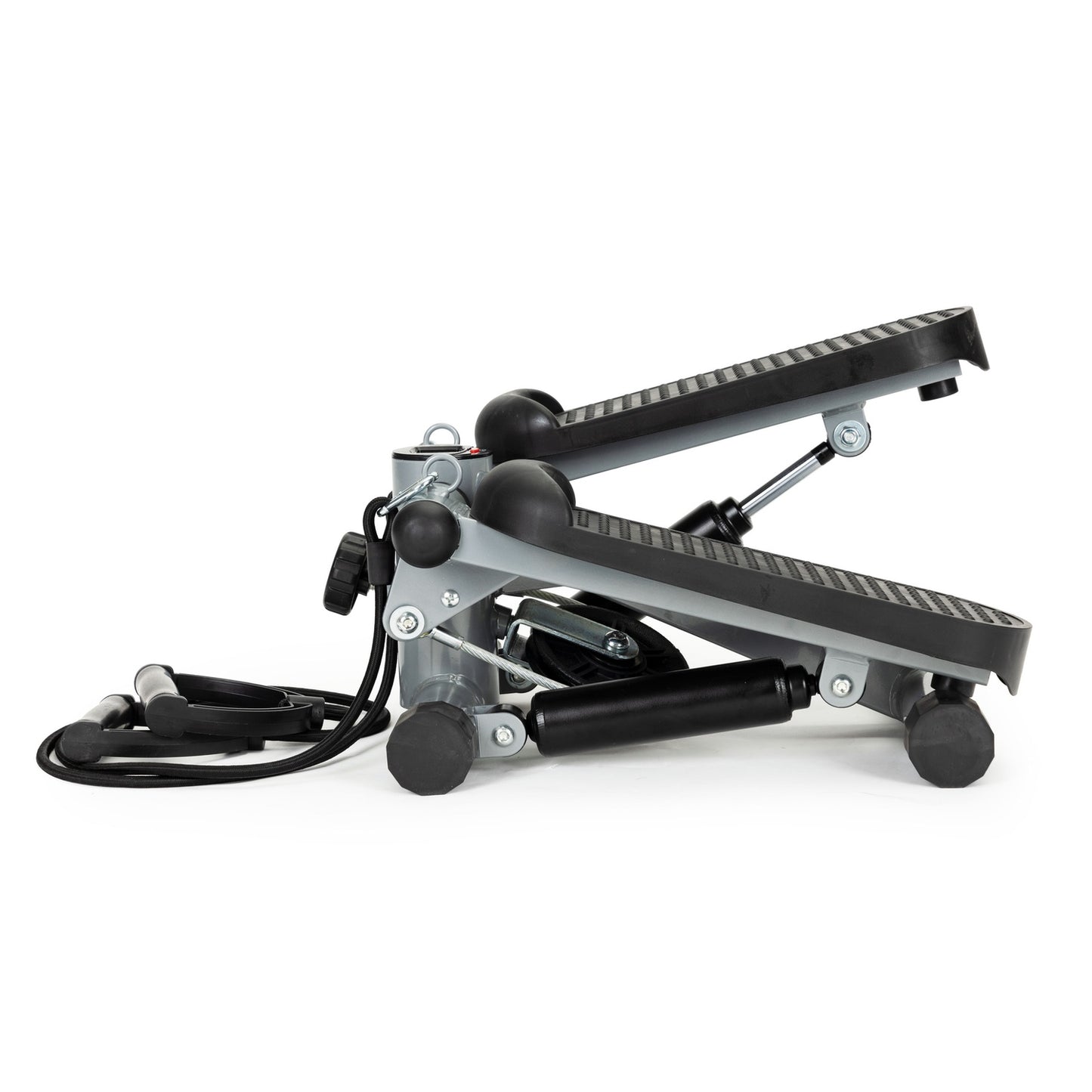 Stepper with a counter with links for fitness exercises