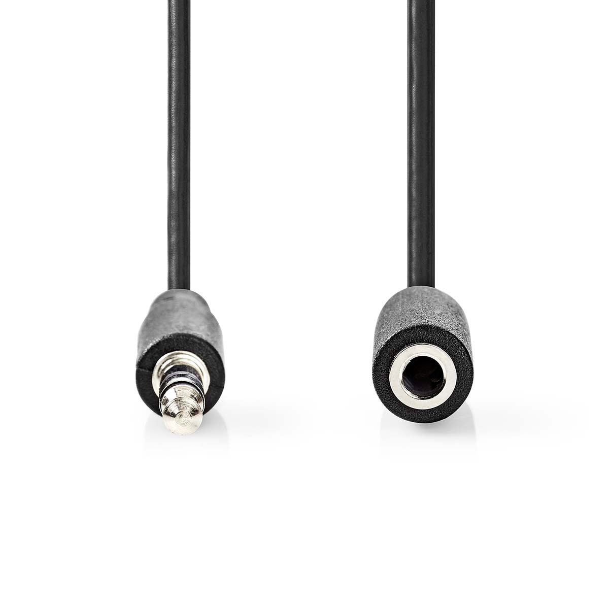 Stereo Audio Cable | 3.5 mm Male | 3.5 mm Female | Nickel Plated | 1.00 m | Round | Box