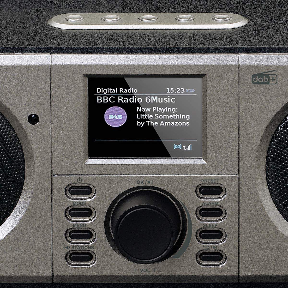 Stereo DAB+ FM Radio with Bluetooth® Black
