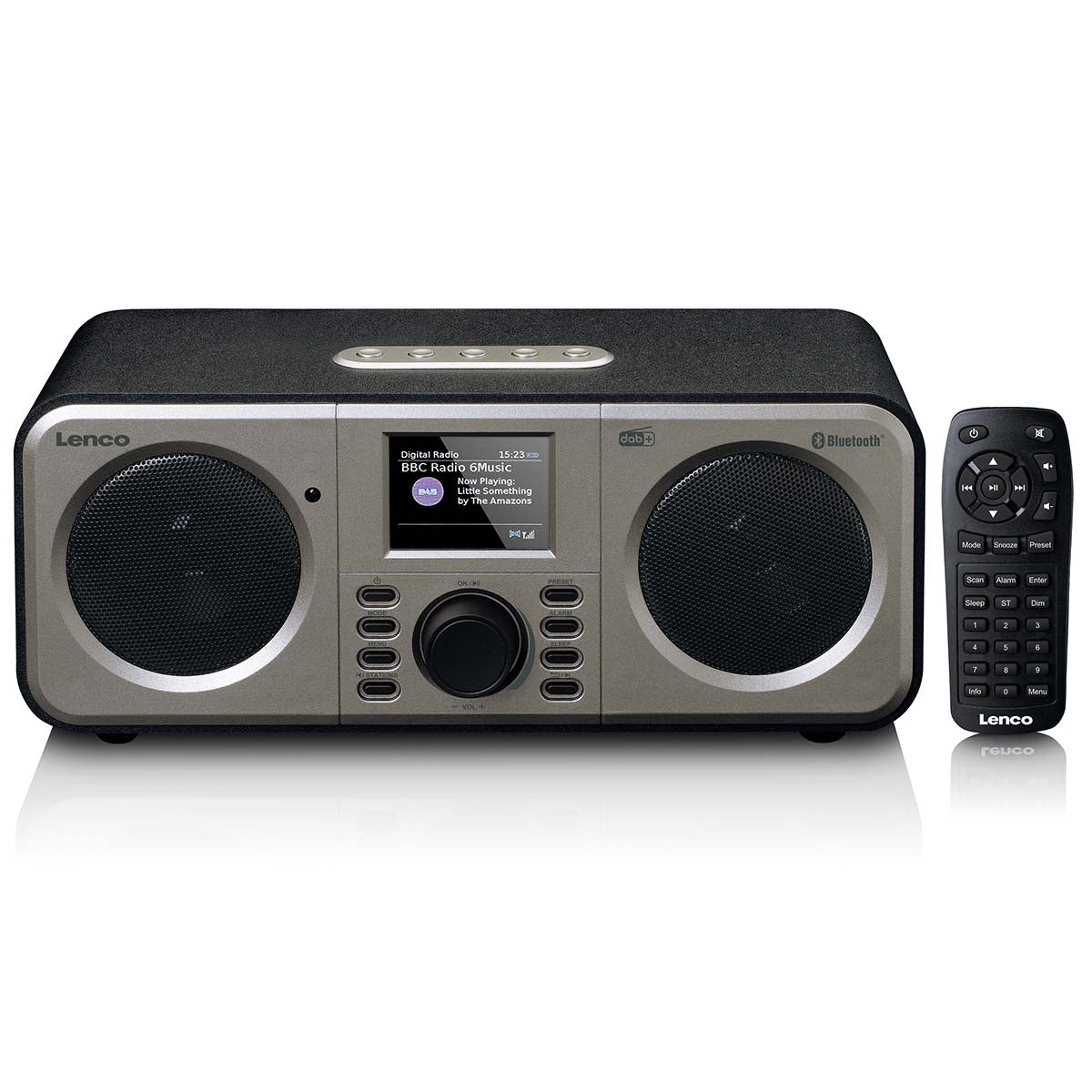 Stereo DAB+ FM Radio with Bluetooth® Black