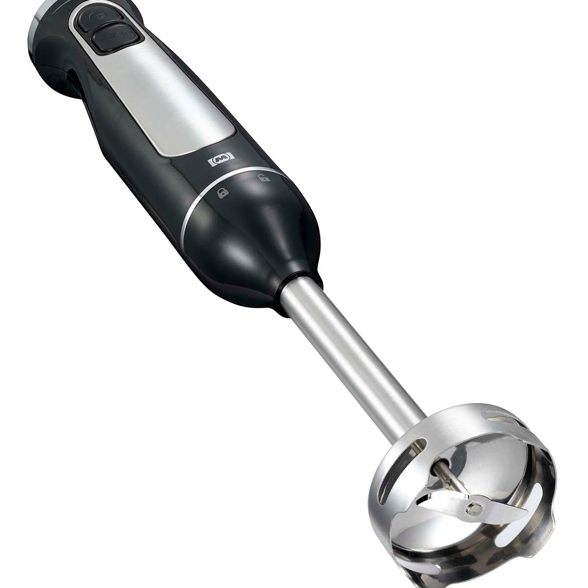 Stick Mixer, Chopper & Whisk Set, 600W, Black/Stainless Steel