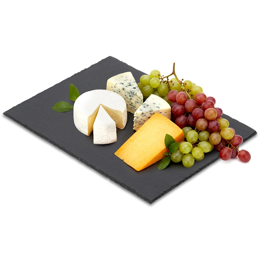 Stone Slate Serving Tray, Rectangular 40x30 cm