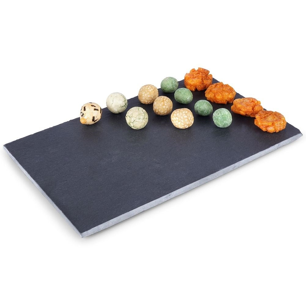 Stone tray: Elegant serving & heat-resistant coaster