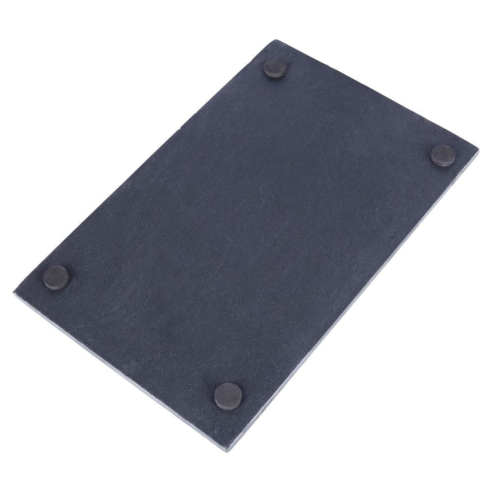 Stone tray: Elegant serving & heat-resistant coaster