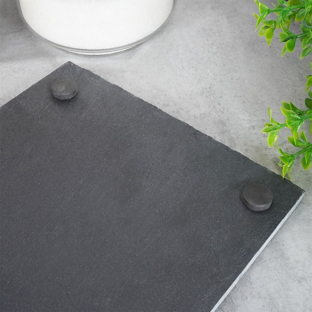 Stone tray: Elegant serving & heat-resistant coaster
