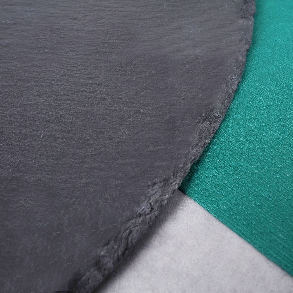 Stone tray for serving hot and cold dishes