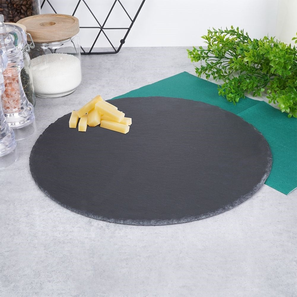 Stone tray for serving hot and cold dishes