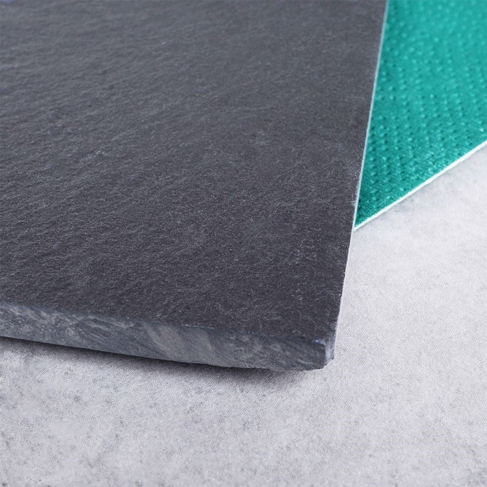 Stone tray for serving hot and cold dishes