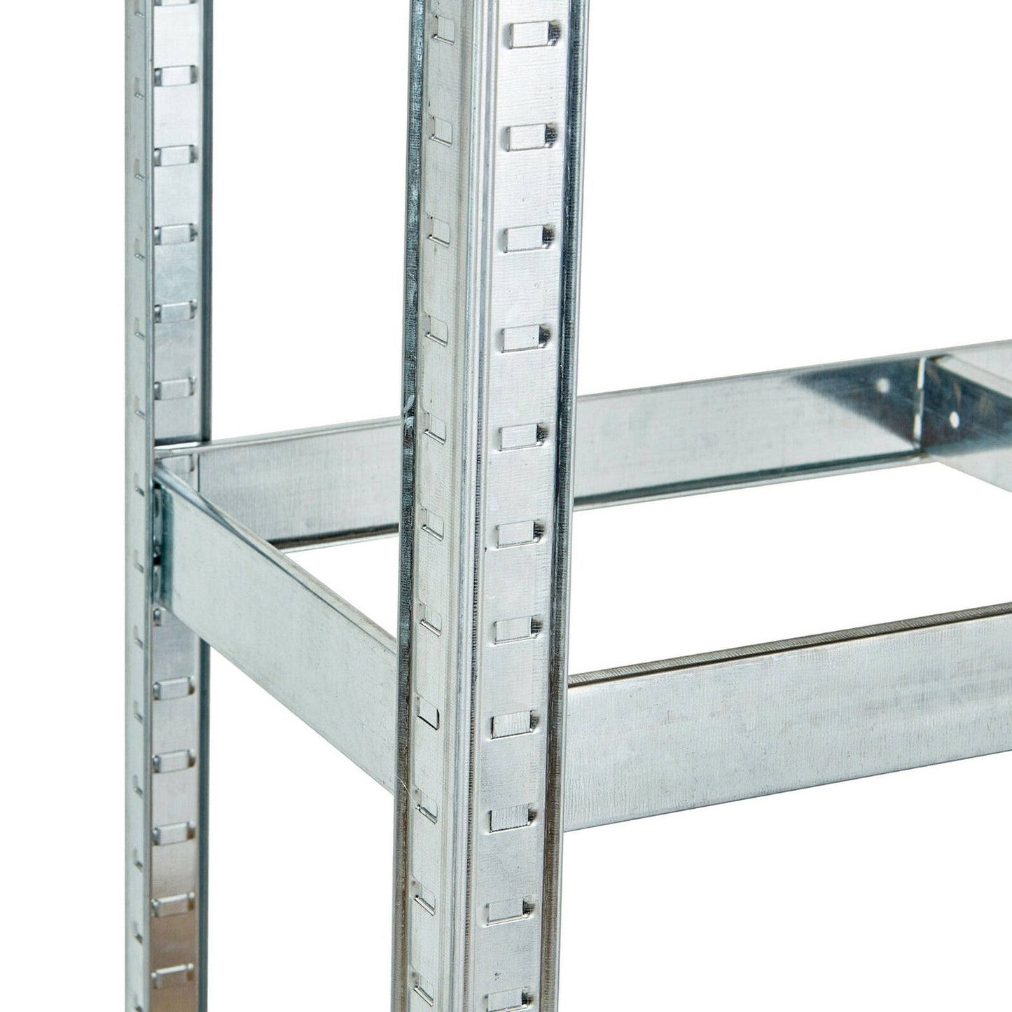 Storage Rack 205x120x45 cm Galvanized Steel, 5 Shelves, 875 kg Capacity ModernHome