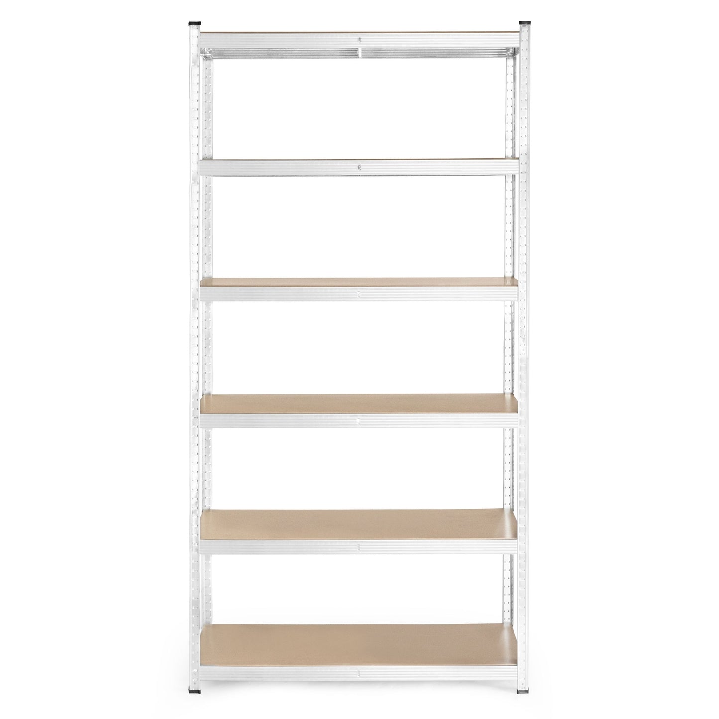 Storage Rack 222x110x50 cm Galvanized Steel, 6 Shelves, 1050 kg Capacity ModernHome